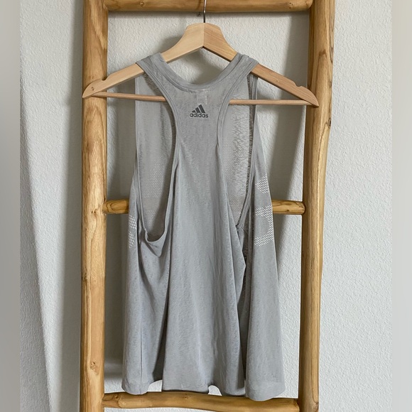 Adidas Racerback Workout Tank Top - Picture 3 of 3